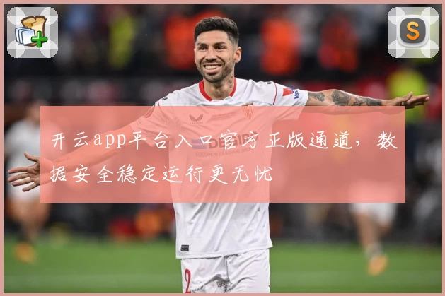 开云app平台入口官方正版通道，数据安全稳定运行更无忧